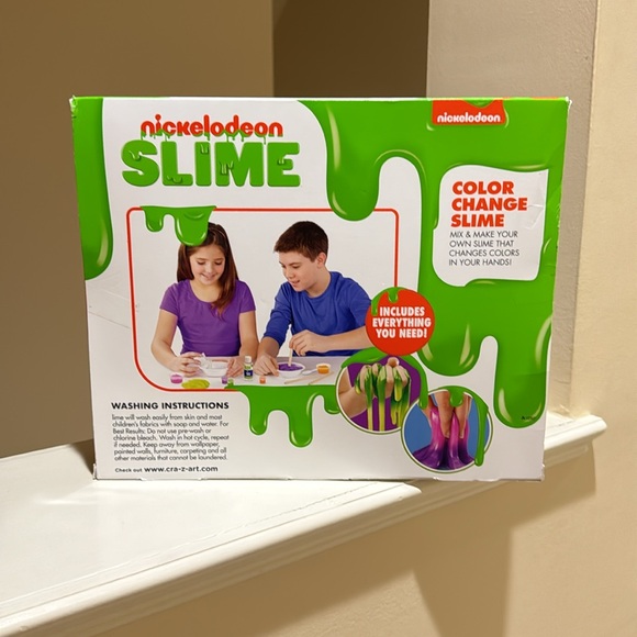 New Nickelodeon Color Changing Slime kit - Picture 2 of 3